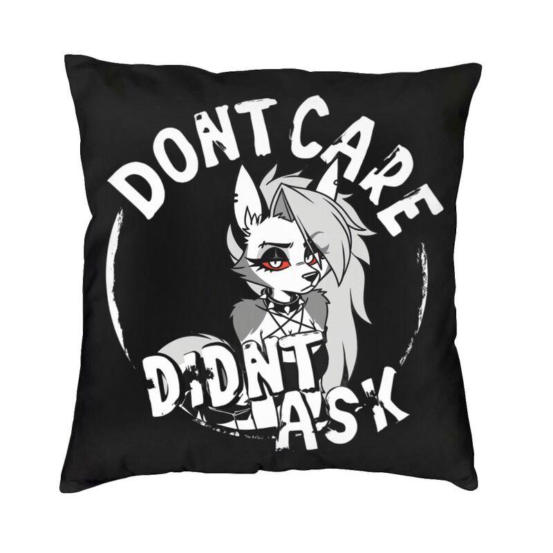 Helluva Boss Cushion Cover 45x45cm Decoration 3D Print Black Humor Animated Musical Film Throw Pillow Case for Car Doublesided 30x30cm 12x12in