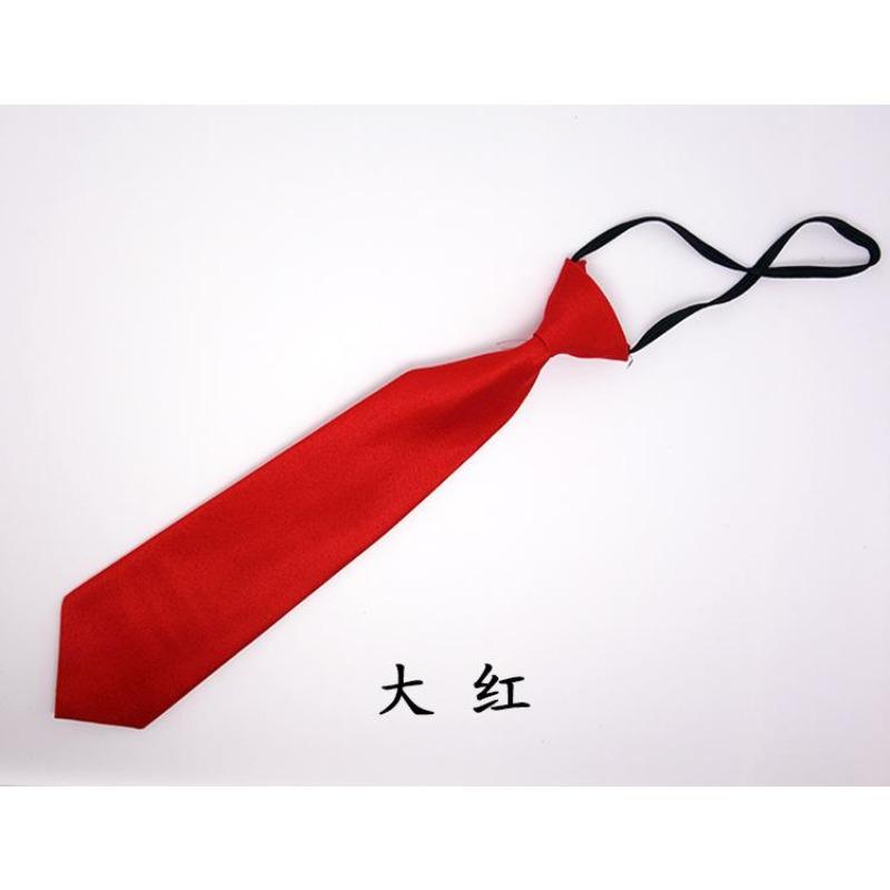 

28 см Однотонная резинка Маленький галстук, Монохромный детский галстук, Короткий галстук Аксессуары для мальчиков Повседневный красный