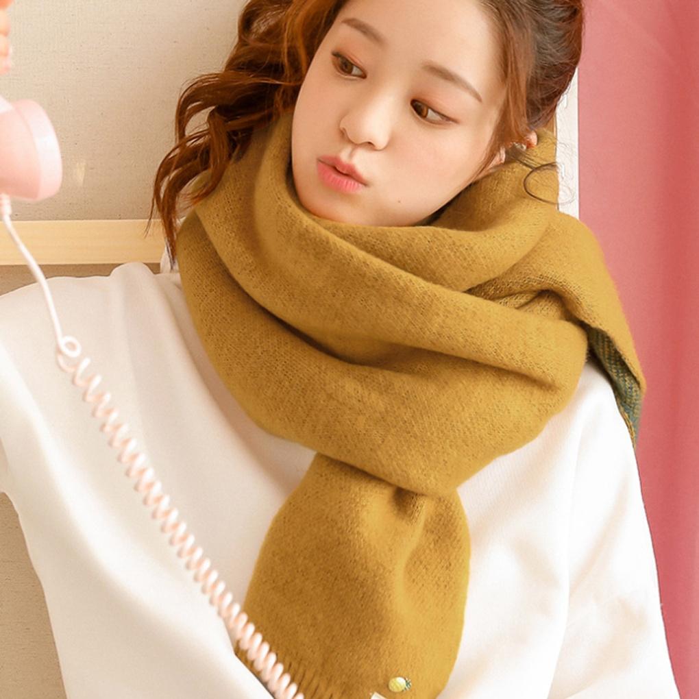 Cashmere Knit Scarf, Winter Muffler, Women's Scarf