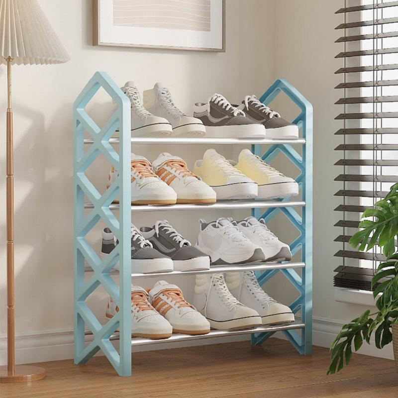 Household Plastic Shoe Rack Assembly Required Space Saving Outdoor Hallway Storage Cabinet Small Footwear shoemaker organizer