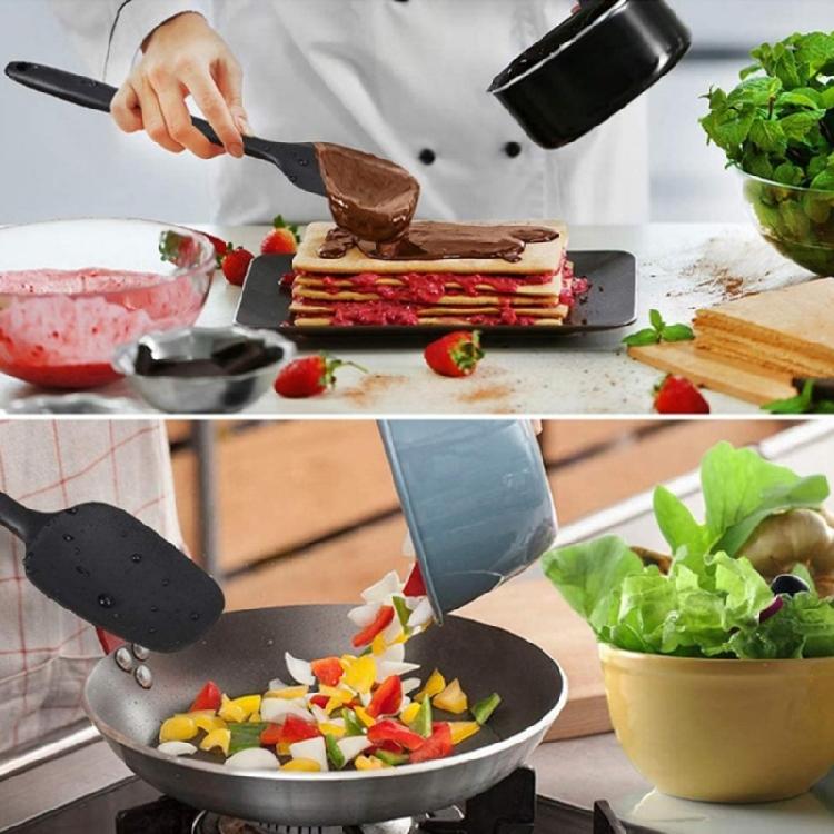 3 Pack Small Spatulas Silicone Spatulas Rubber Spatulas Heat Resistant Scrapers