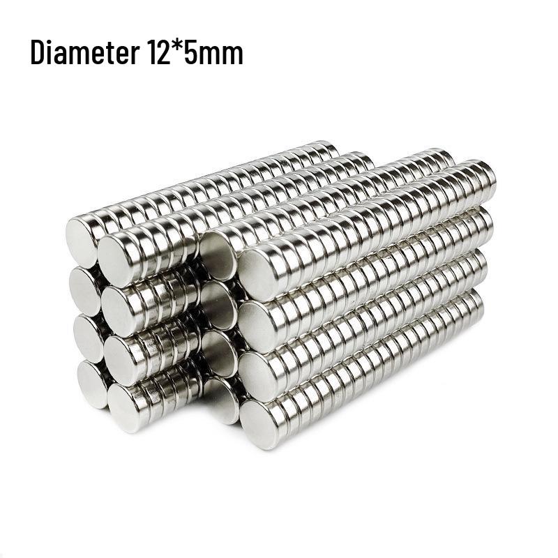 Neodymium Iron Boron Double-Sided Strong Suction Magnets for Fridges, Round and Square Shapes.