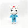 Animal Hospital Plush Toy Blue Dog Soft Stuffed Game Cartoon Doll Collectible For Adult Fans Home Decoration Cuddly Gift
