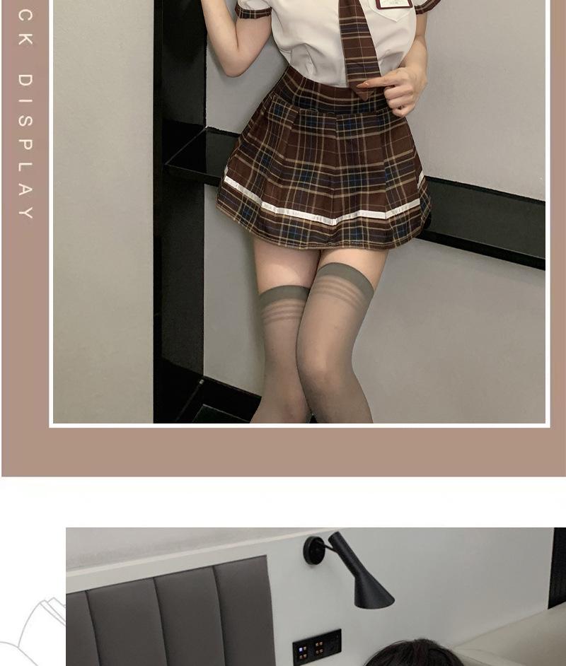 Sexy Academy-Style Lingerie: Pleated Skirt and Cute JK Uniform Set 2325