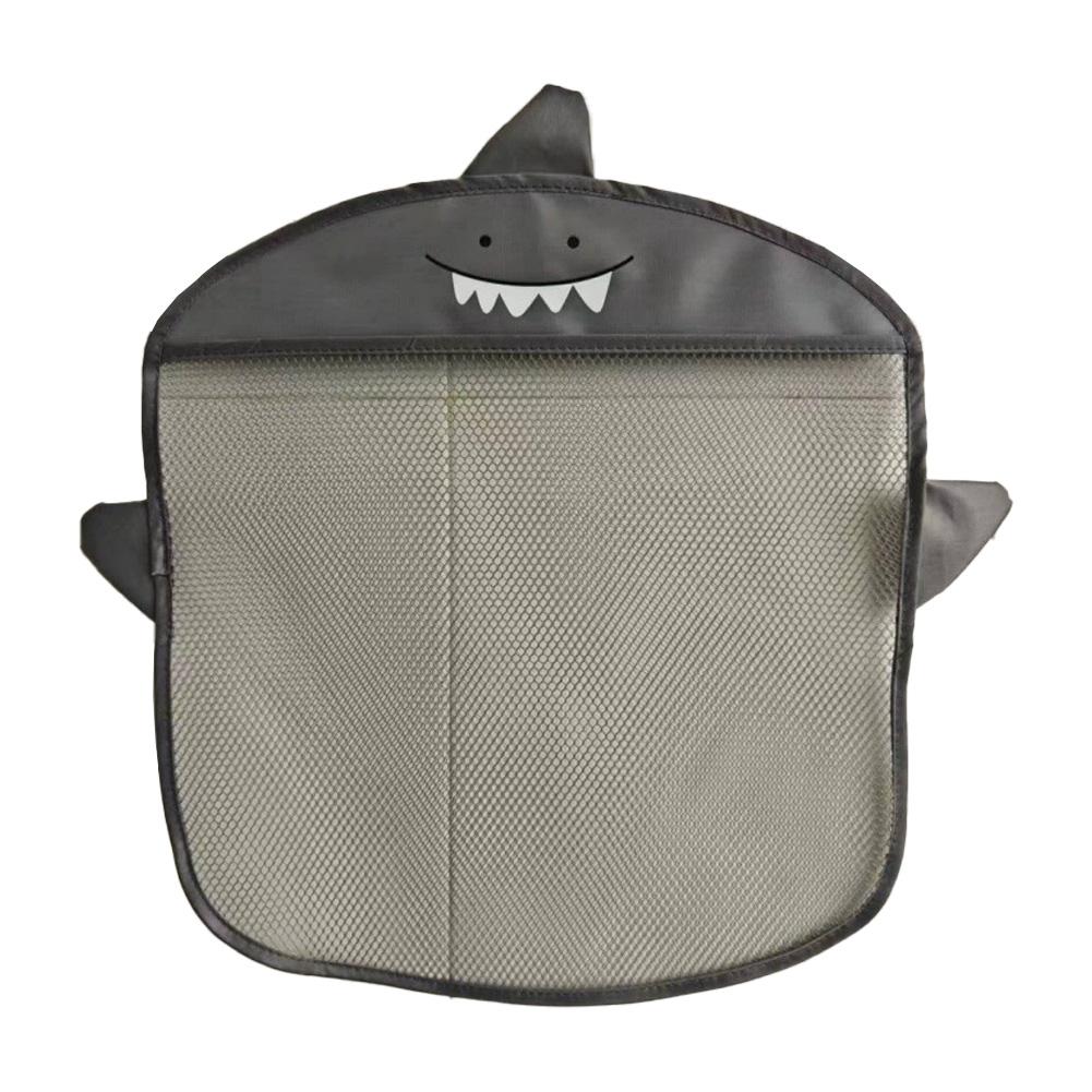 

Dinosaur Animal Baby Bath Toys Organizer - Mesh Hanging Bag Basket, Solve Bathroom Toy Clutter & Wet Mess,Suction Design Easy to