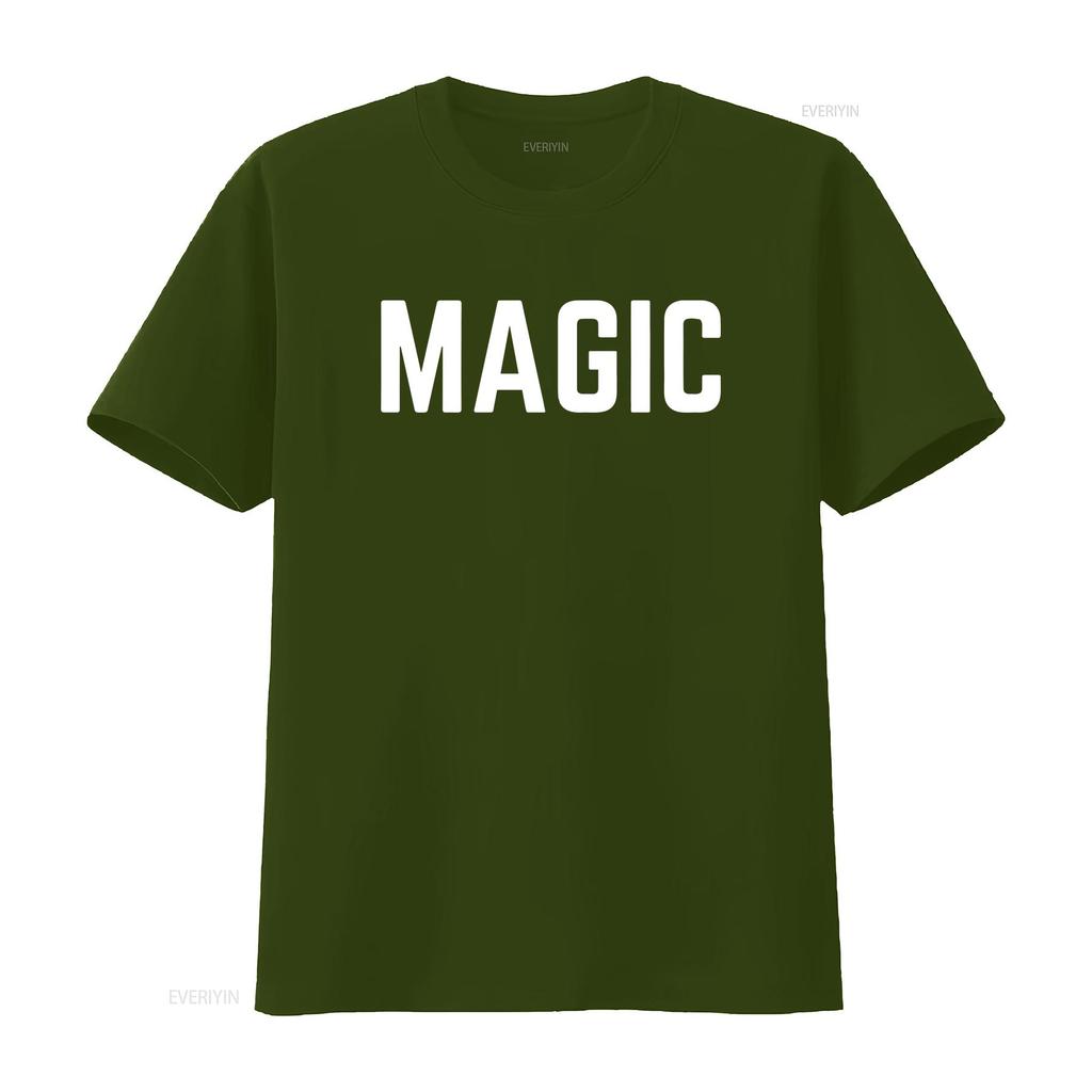 Magic t shirt Word Clothing vintage Washed Casual fashion streetwear Stretched designer clothes homme Top For Everyday Wear