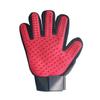 Breathable Mesh Palm Brush Pet Deshedding Glove For Cat And Dog Hair Removal