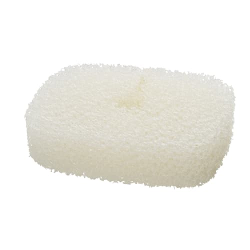 Marna Handled Bath Sponge Refill (White) - Quick-drying and Drains Water, Perfect for Cleaning the Bathtub (W606)