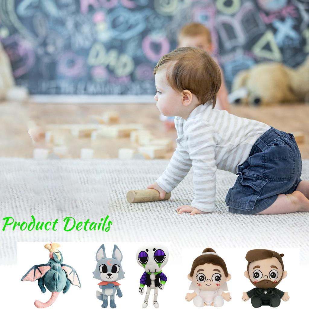 Plush Doll, Toy Gift, Cartoon , Children's Rag Doll, Children's Gift Pillow