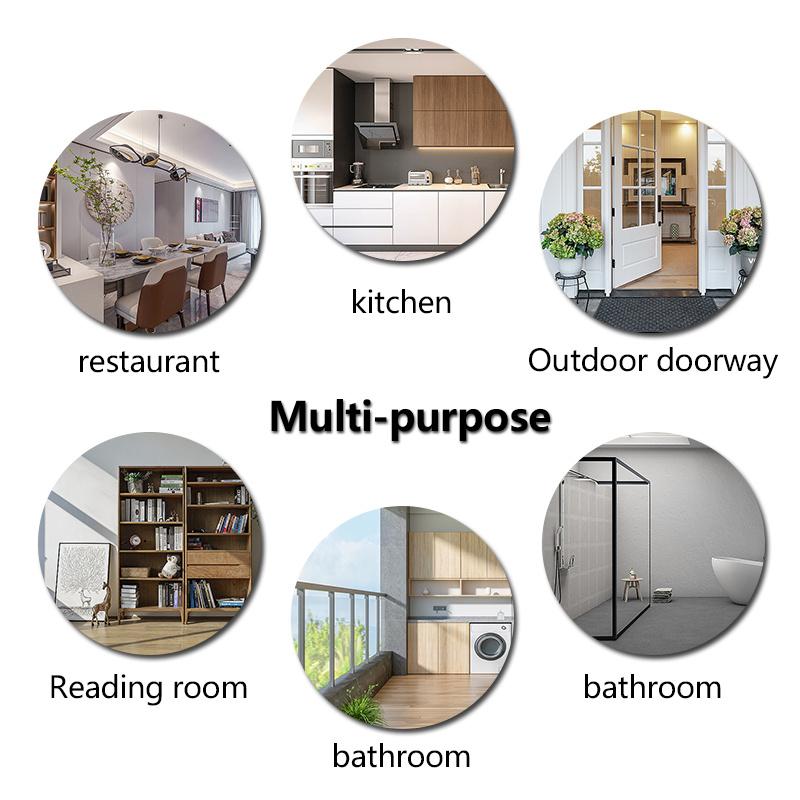 Design of Cute Little Bear Flannel-printed Round Floor Mats Are Slip-resistant Suitable for Room Bedroom Terrace Garden Carpets