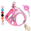 Adjustable Cat Harness Vest Reflective Pet Collar Harness Practical Dog Chest Strap  Pet Training