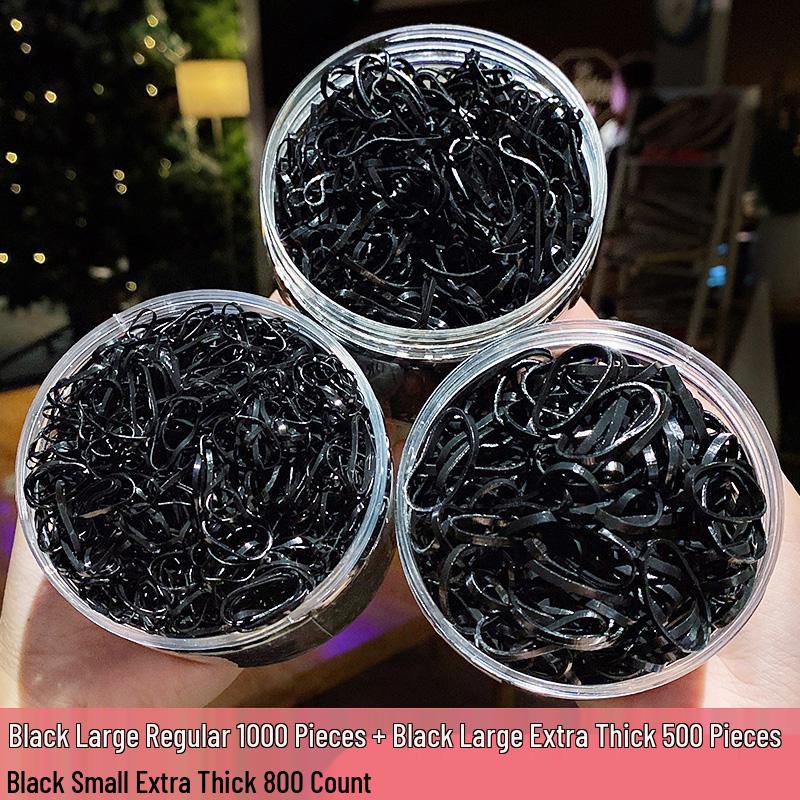 Elastic Hair Ties for Children - Small, Durable, High Elasticity Bands for Girls