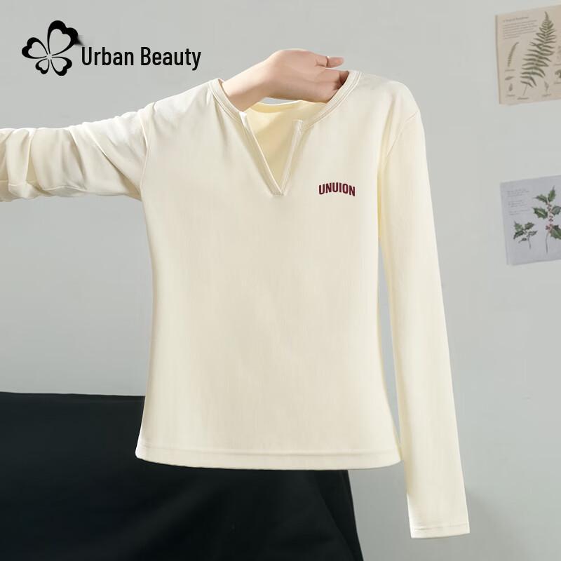 

Women s V-Neck Long Sleeve Slim-Fit Knitted T-Shirt L