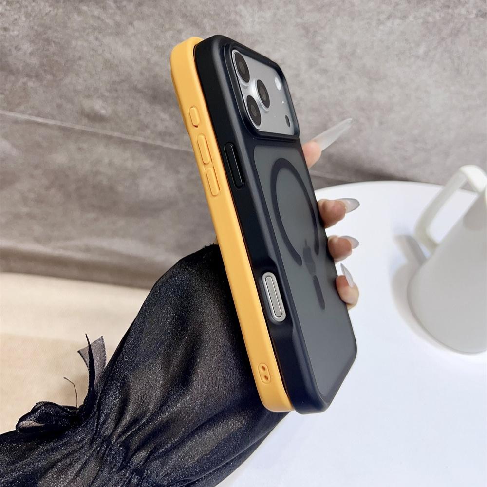 Luxury for Magsafe Magnetic Phone Case For iPhone 17 Pro Max Air 16 15 13 12 Smooth Skin Feel Matte Shockproof Protective Cover