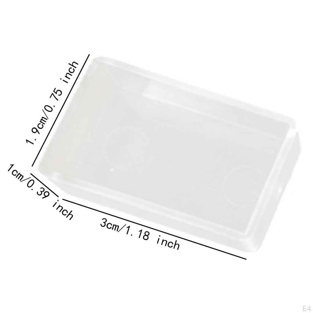 30 Empty Pieces Watercolor Artist Painting Pans of Paint Palette Mixtures