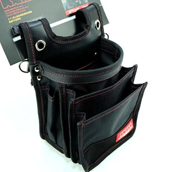 knicks D1680 Bauchtasche zweistöckig (Schwarz) KC-301D