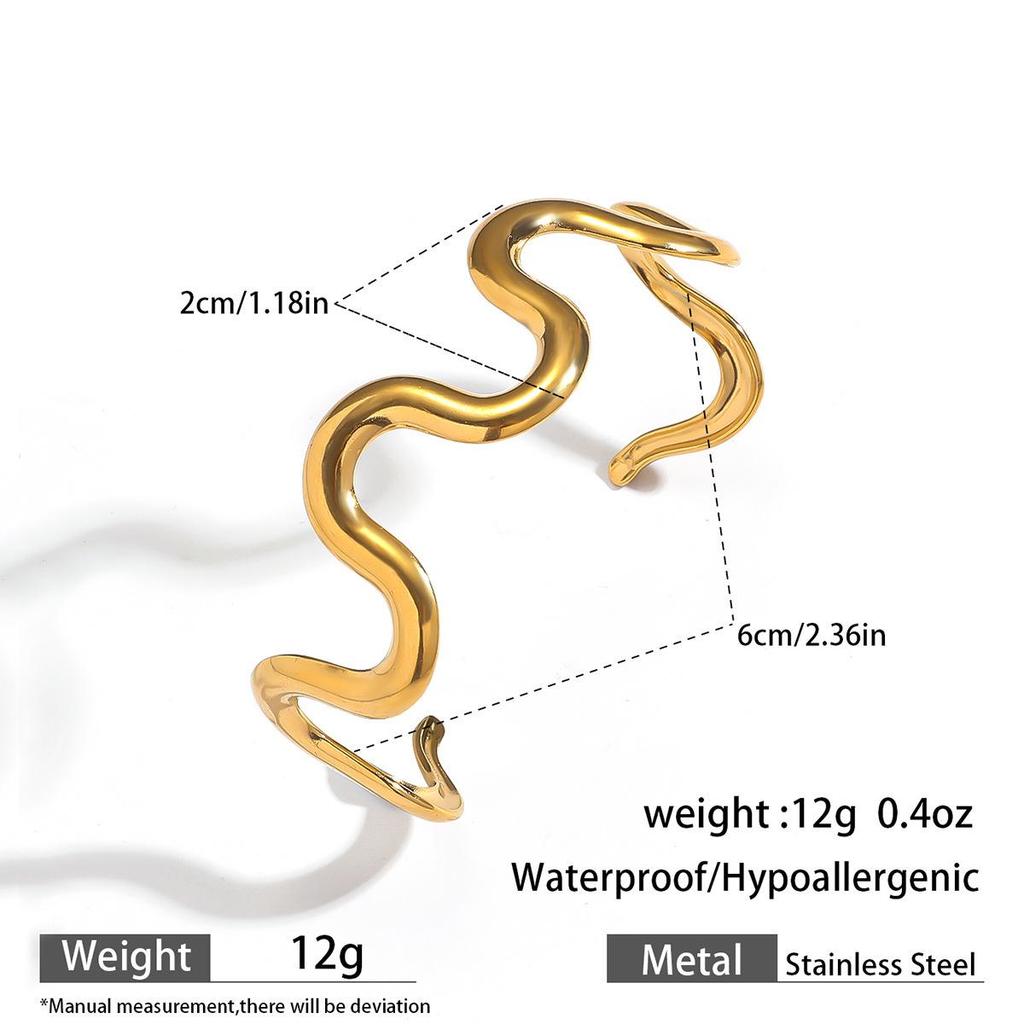 European & American Ocean Style Stainless Steel Bracelet with Starfish, Seashell, Coral Flowers, and Natural Stone Bangle Hand Jewelry.