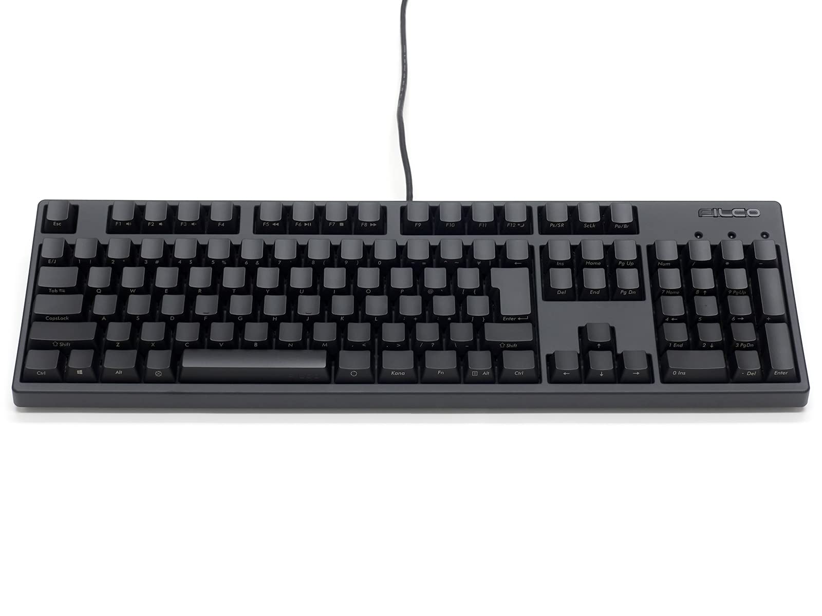 

FILCO Majestouch 3 BLACK SILENT RED Silent Red Axis Full Size Front Printing Japanese Layout Mechanical Keyboard PBT 2 Color Molded Keycaps Media