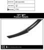 Compatible BMW 3 Series E92/E93 Carbon Fiber Rear Wing Spoiler - No Drilling Required