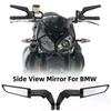 Motorcycle Rearview Mirror Wing Rotatable Mirror Aluminum Wind Wing Mirror For BMW S1000R S1000 R S1000XR S1000r 2020-2025