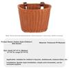 10 Colors Kids Bike Basket Rattan Wicker Retro Woven Bicycle Basket  Bicycle Accessories