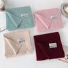 Korean Version of Sticker Solid Color Knitted Scarf Women's Autumn and Winter New Cold-proof and Warm Versatile Couple Scarf