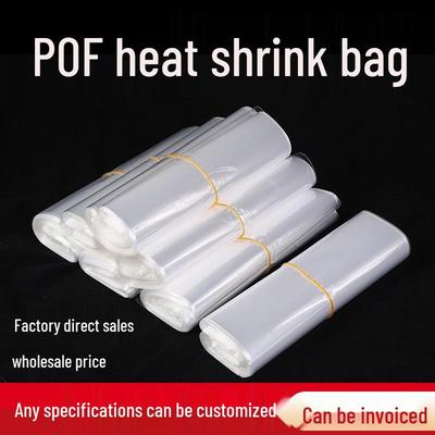 POF Teplosmrštitelná termoplastická fólie - Průhledná, Zesílená, Teplosvařitelná smršťovací pouzdra