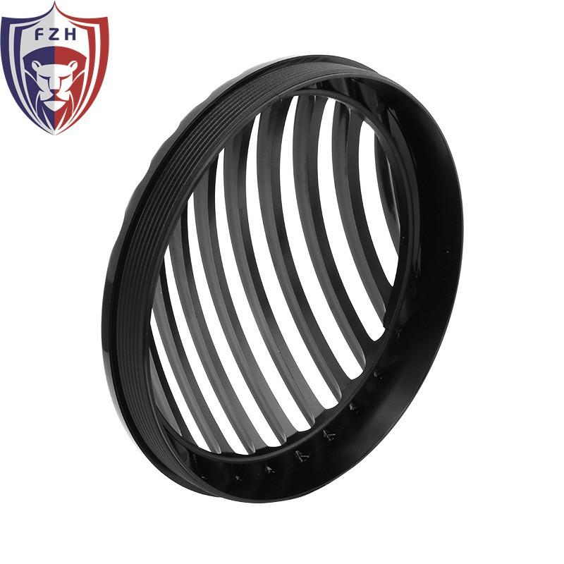 Motorcycle Headlight Cover Black Mesh Harley XL883 1200 X48 Dyna Softail