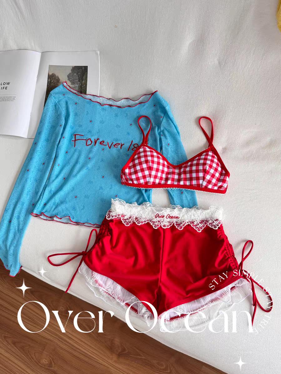 

Женский синий кардиган с открытыми плечами, вышивкой, облегающего кроя, с длинными рукавами, летний топ L (106-120 cm) красный