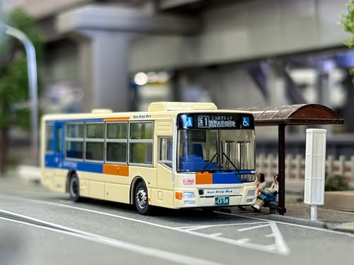The Bus Collection Bus Collection Yokohama Station West Exit Bus Terminal Set A Diorama Supplies