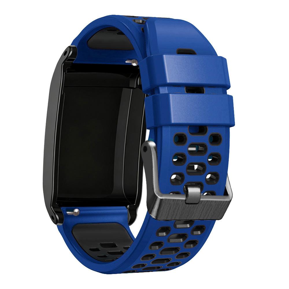 Měkký silikonový náhradní řemínek na zápěstí Kompatibilní s Whoop 5.0/MG Life Fitness Tracker Nastavitelný Odolný proti potu Sportovní