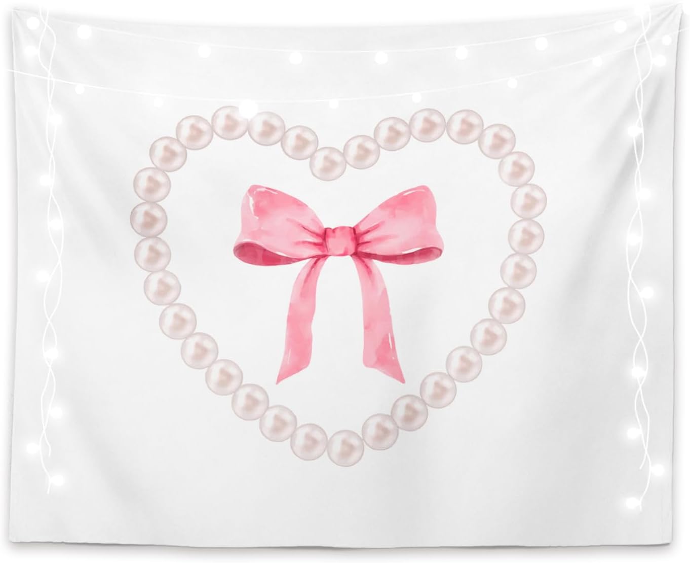 

LiTiu Black Bow Preppy Room Decor Tapestry Trendy Coquette Wall Decor Wall Hanging for Girls Bedroom Dorm 50x60 inUnframed 74x94cm(29x37in)