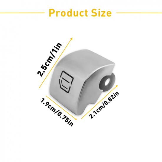 2X Window Switch Repiar Caps BUTTONS For Mercedes C300 C63 C350 GLC300 C-Class