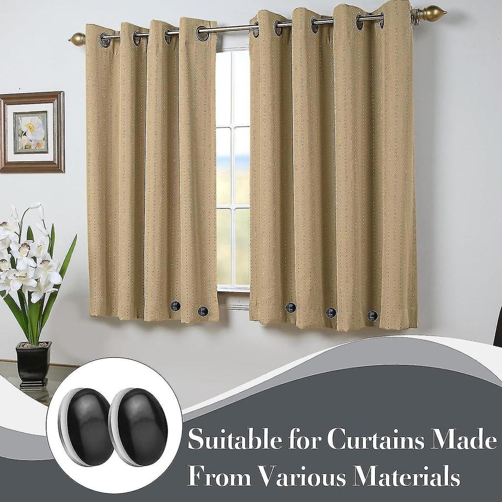 10pcs Magnetic Curtain Weights Drapery Weights, Strong Magnetic Shower Curtain Weights, Heavy Duty Curtain Weights Bottom