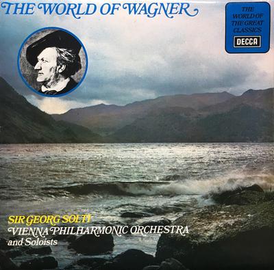 LP Record GEORG SOLTI, WIENER PHILHARMONIKER  - The World Of Wagner SPA317 Decca Germany Classical Used