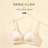 Small Breasts, Seamless Underwear, Women's Beautiful Back Gathers, Thin Bra, Fixed Cup, Double Breasts, Anti-sagging, No Steel Ring Bra