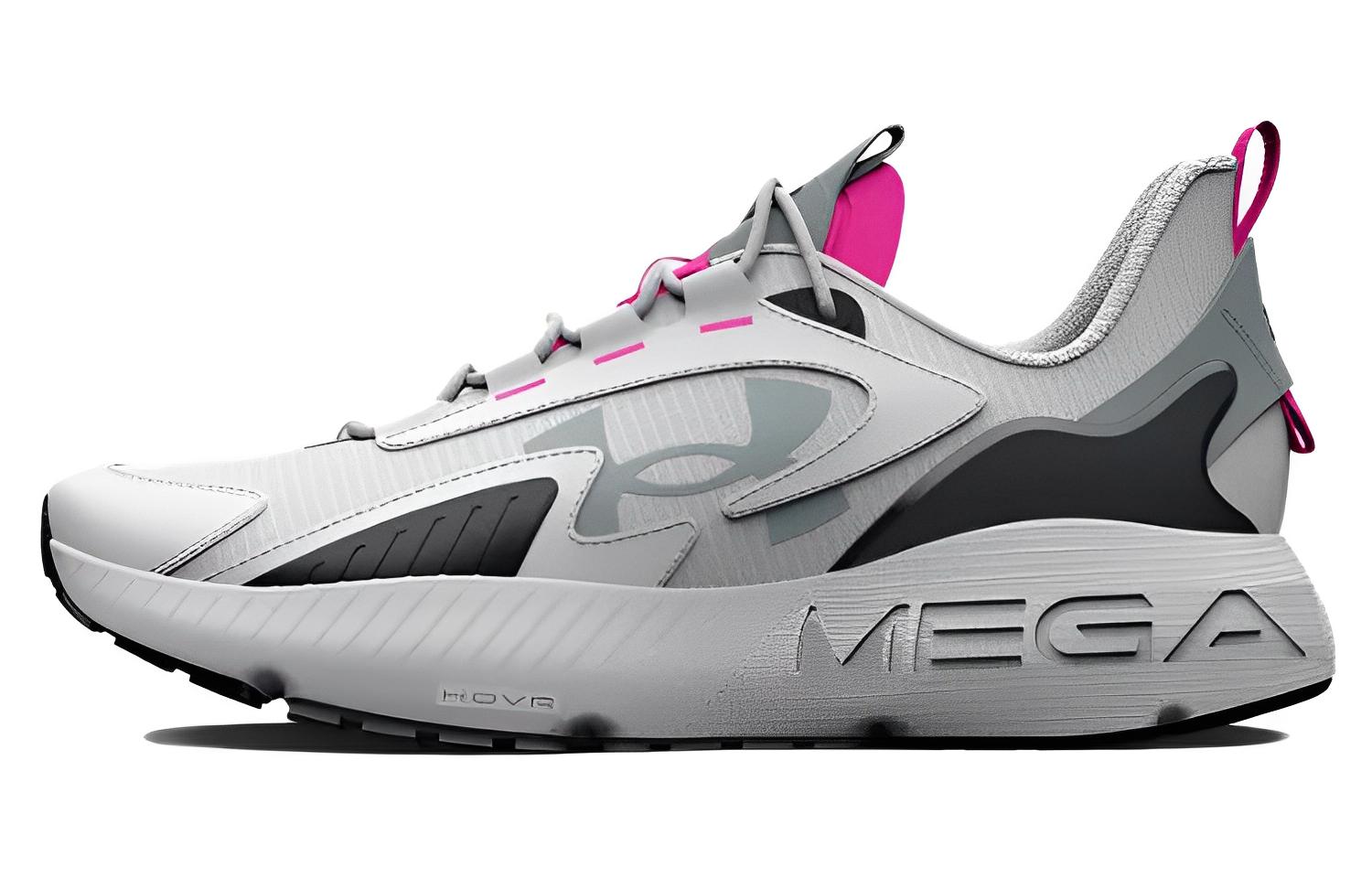 Under Armour HOVR Mega 2 MVMNT Grey Rebel Pink 40
