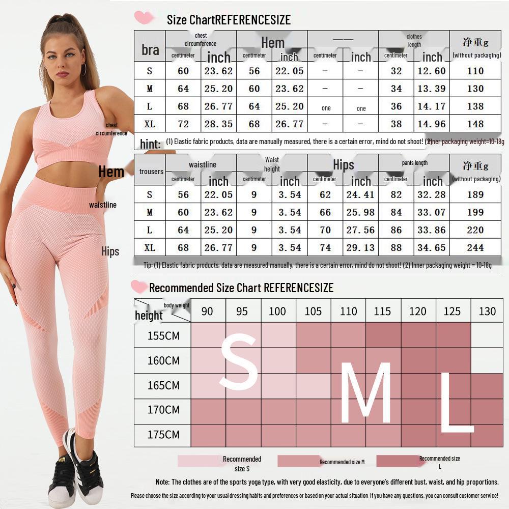 Spring/Summer Seamless Yoga Pants & Zippered Sports Bra Set