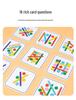 Rainbow Counting Sticks: Early Childhood Math Puzzle & Educational Wooden Toy