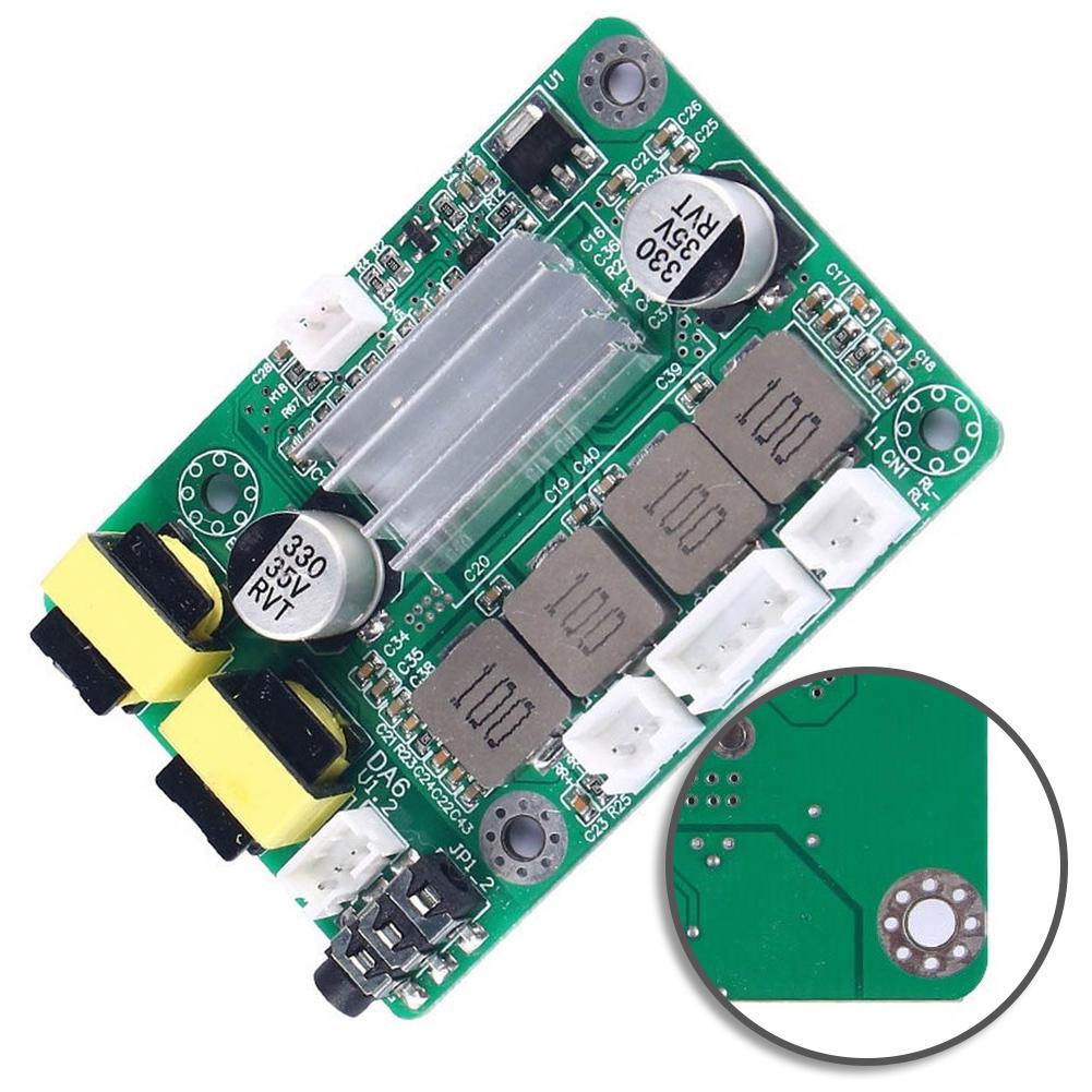 1pc Digital Audio Board 50WX2 Stereo 100W Power Module Noise Isolation For DIY Audio Systems Accessories