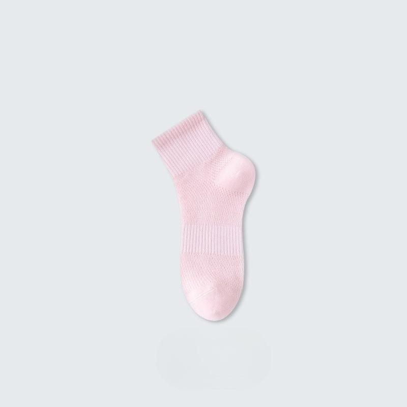 Summer Lightweight Mesh Breathable Sweat-absorbing Socks for Children, Short-tube Sports Pure Cotton Socks