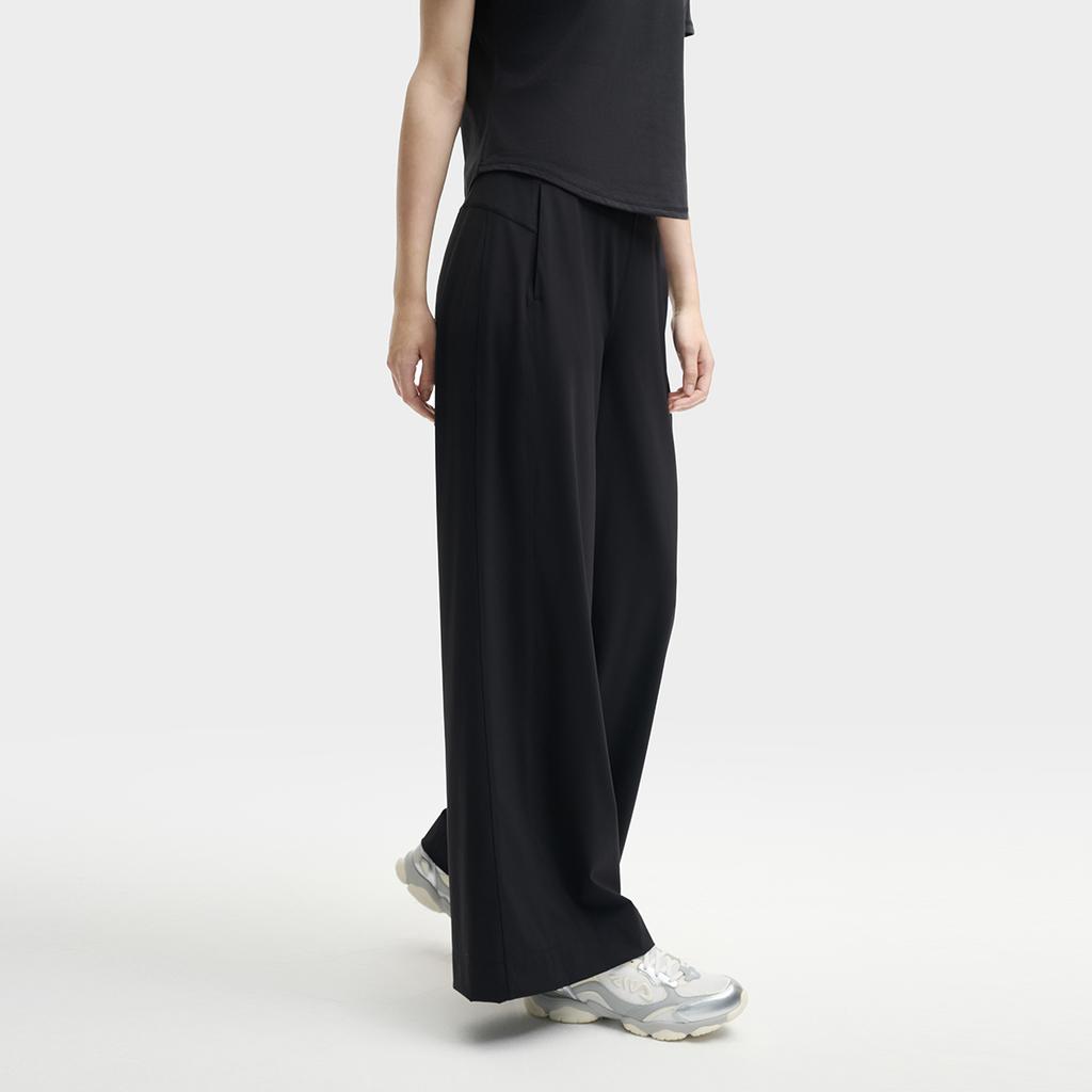 New FILA ORIGINALE Casual Pants Women's Jet Black F51W529602F-BK