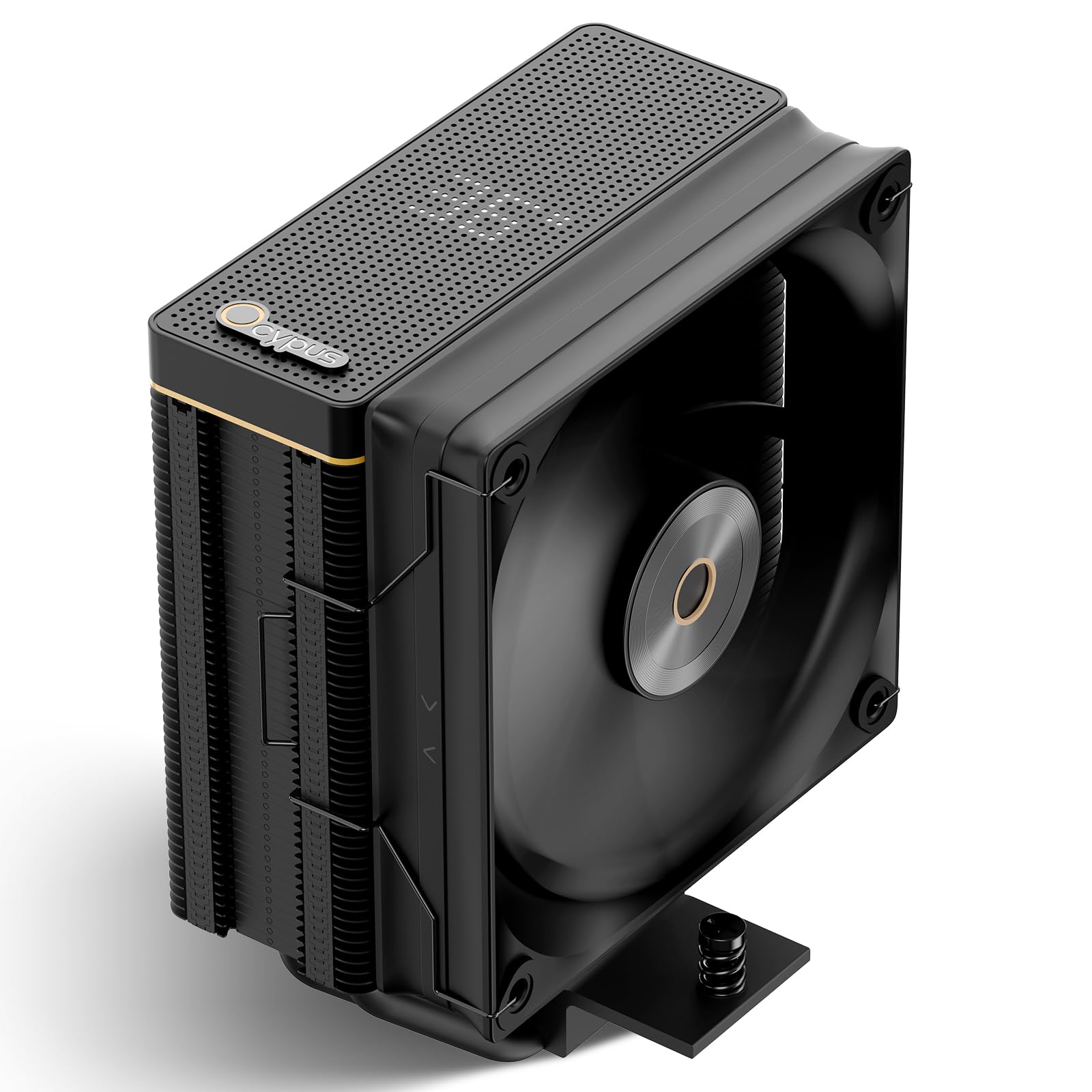 

Ocypus Iota A40 BK Кулер для ЦП Високопродуктивний вентилятор з 4 мідними тепловими трубками 1 120мм FDB PWM Тихий вентилятор для ЦП Повітряне охолодження Кулер для ЦП am4 am5 Охолодження чорний