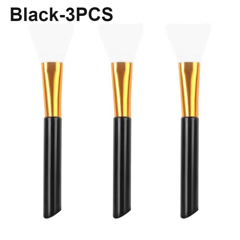 Silicone Facial Mask Brush Face Skin Care Tool Soft-headed DIY Mud Film Adjusting Brush Inclined Tail Apply Face Beauty Tools