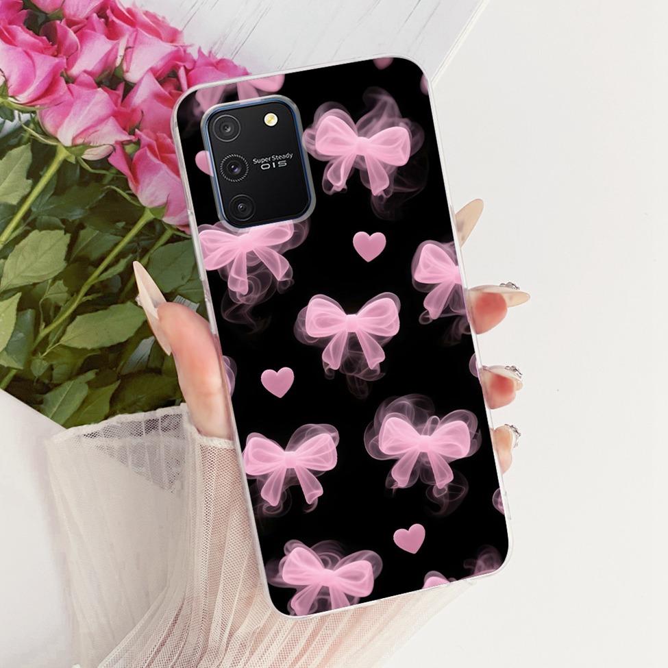 Clear For Samsung S10 Lite Case Cute Fashion Butterfly Funny Painted Casing For Samsung Galaxy S10 Lite SM-G770F SM-G770U1 Cover