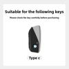 car key case Cover for BMW I7 X7 G07 LCI IX I20 X1 U117 Series G70 G09 XM U06 G81 M3 Protection Shell Made of Accessories EV2