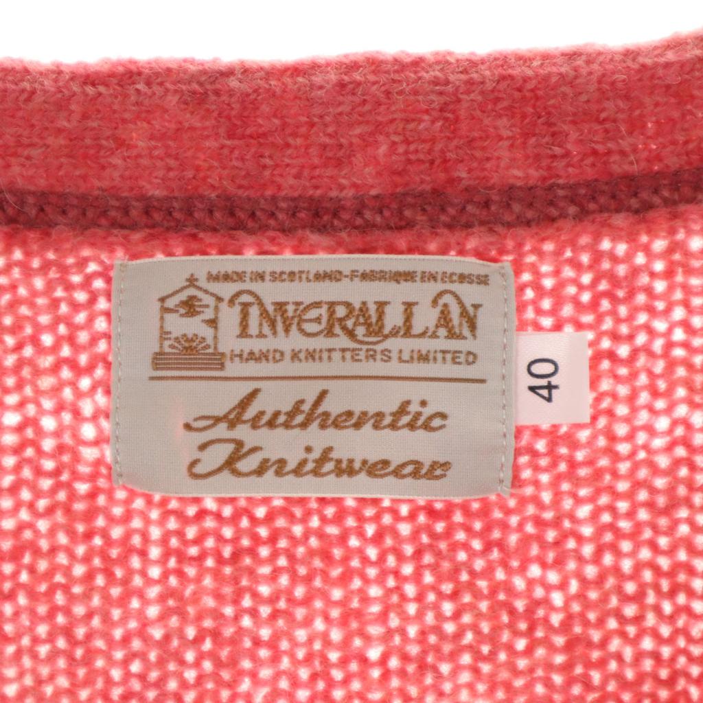 Schönheitsprodukte INVERALLAN Made in Scotland Langarm V-Ausschnitt Strickjacke Damen Gebraucht