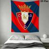 CA Osasuna Wall Tapestry Aesthetic Wall Hanging Printed Fabric Blanket Decorative Tapestries for Bedroom Living Room Home Decor