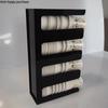 Bamboo/Black Red Acrylic Storage Rack Coffee Tea Shop Cup Holder Many Grid Storage Appliances Disposable Cup Frame Cup Taker