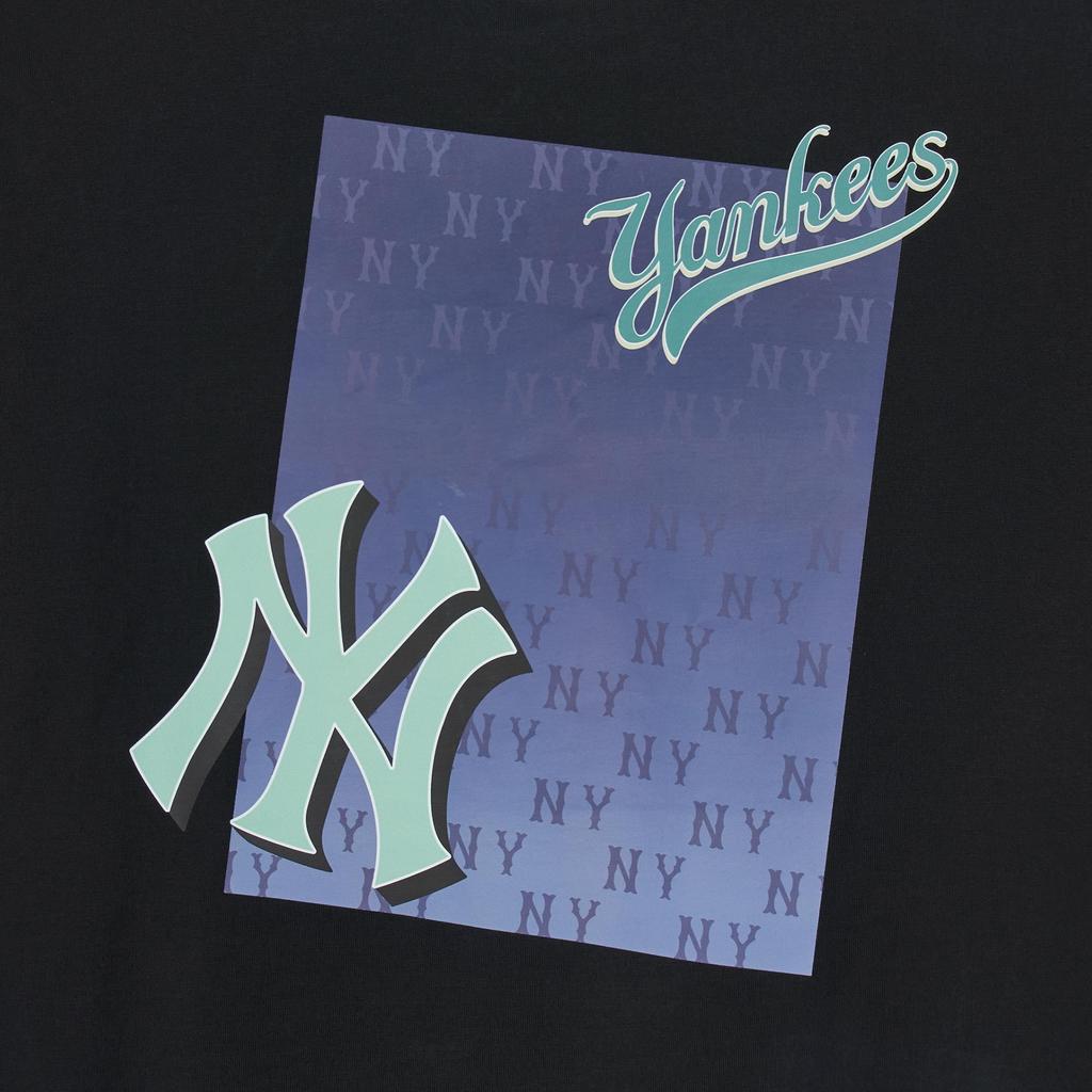 New MLB New York Yankees T Shirt Unisex Black 3ATSM0344-50BKS